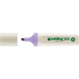 Textmarker EcoLine 24 Pastell 2-5mm Keilspitze violett Edding 4-24134 Produktbild