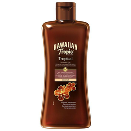 Hawaiian Tropic Tanning Oil dark 200 ml ohne LSF Produktbild