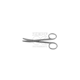 chir. Schere, gebogen, stumpf/stumpf, 14 cm Produktbild