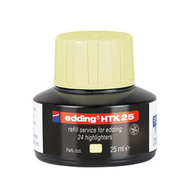 Textmarker-Nachfülltusche EcoLine T25 25ml pastell gelb Edding 4-HTK25135 Produktbild