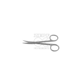 chir. Schere, gebogen, spitz/spitz, 13 cm Produktbild