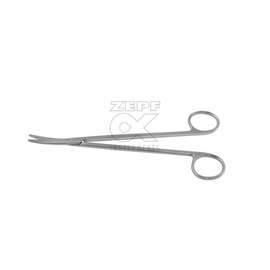 Metzenbaum Präparierschere, gebogen, stumpf/stumpf, 18 cm Produktbild