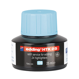 Textmarker-Nachfülltusche EcoLine T25 25ml pastell blau Edding 4-HTK25139 Produktbild