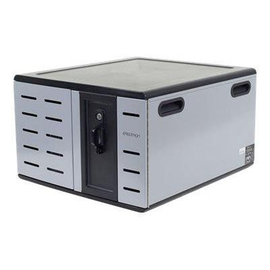 Ergotron Zip12 - Schrankeinheit - für 12 Tablets / Notebooks - Laden - Stahl - Schwarz, Silber - Bil Produktbild