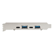 StarTech.com USB-C PCIe Karte mit 4 Ports - 10 Gbit/s USB PCI Express Erweiterungskarte mit 2 Contro Produktbild Additional View 3 S