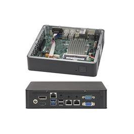 Supermicro SuperServer E200-9AP - Barebone - Mini-ITX Box PC - 1 x Atom x5 E3940 - RAM 0 GB - HD Graphics 500 Produktbild