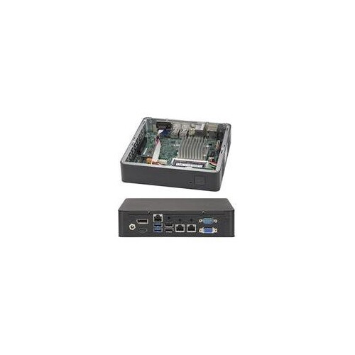 Supermicro SuperServer E200-9AP - Barebone - Mini-ITX Box PC - 1 x Atom x5 E3940 - RAM 0 GB - HD Graphics 500 Produktbild