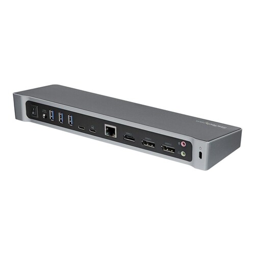 StarTech.com USB-C Dockingstation - Drei 4K Monitor Docking station mit zwei DisplayPort & HDMI - 10 Produktbild Additional View 1 L