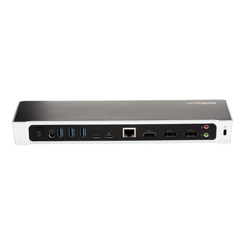 StarTech.com USB-C Dockingstation - Drei 4K Monitor Docking station mit zwei DisplayPort & HDMI - 10 Produktbild Additional View 2 L