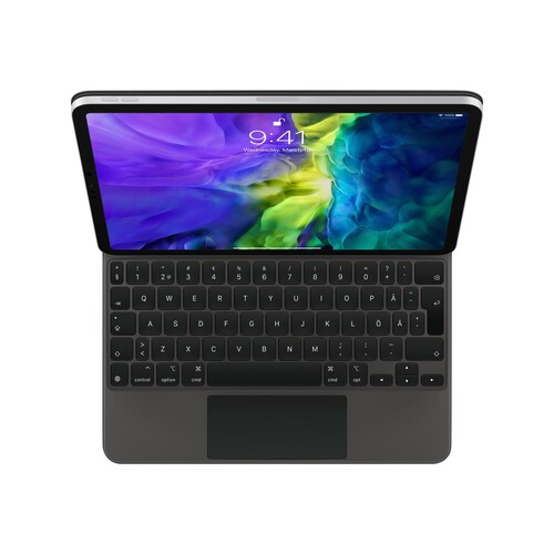 Apple Magic Keyboard - Tastatur und Foliohülle - mit Trackpad - hinterleuchtet - Apple Smart connect Produktbild