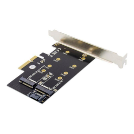 DIGITUS M.2 NGFF / NVMe SSD PCI Express 3.0 (x4) Add-On Karte Produktbild
