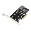 DIGITUS M.2 NGFF / NVMe SSD PCI Express 3.0 (x4) Add-On Karte Produktbild Additional View 3 S