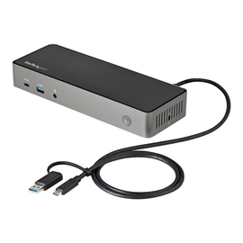 StarTech.com USB-C USB-A Dock - Hybrid Universal Triple Monitor Laptop Docking Station DP & HDMI 4K Produktbild