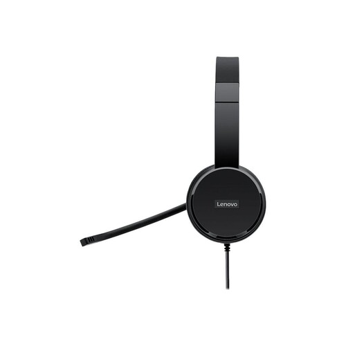 Lenovo 100 - Headset - On-Ear - kabelgebunden Produktbild Additional View 1 L