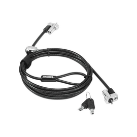Lenovo Kensington NanoSaver Twin Head - Sicherheitskabelschloss - Schwarz Produktbild