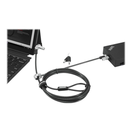 Lenovo Kensington NanoSaver MasterKey Twin Head Lock Cable Lock - Sicherheitskabelschloss - Schwarz Produktbild