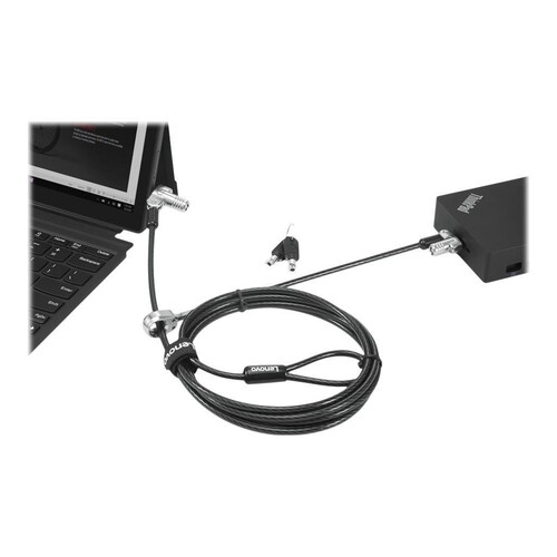 Lenovo Kensington NanoSaver MasterKey Twin Head Lock Cable Lock - Sicherheitskabelschloss - Schwarz Produktbild