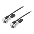 Lenovo Kensington NanoSaver MasterKey Twin Head Lock Cable Lock - Sicherheitskabelschloss - Schwarz Produktbild Additional View 1 S
