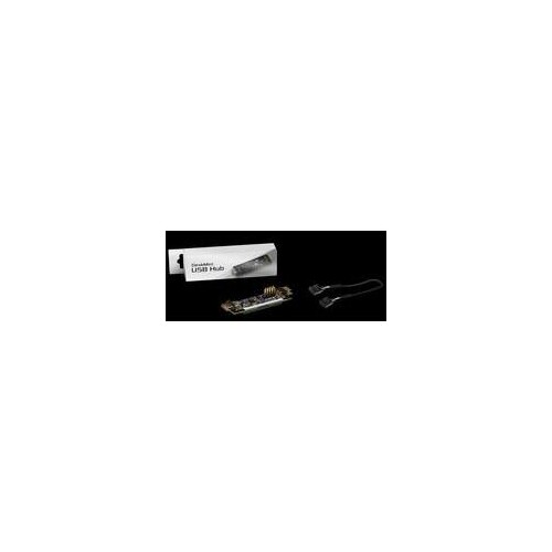 ASRock DeskMini USB Hub - I / O-Blende - Schwarz - Asrock DeskMini 110 - DeskMini 310 - DeskMini A30 Produktbild Front View L