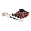 StarTech.com USB-C PCIe Karte mit 5 Ports - 10 Gbit/s USB 3.1 Gen 2 PCIe Karte mit 1x USB-C & 2x USB Produktbild Additional View 2 S