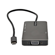 StarTech.com USB-C Multiport Adapter - USB-C auf 4K 30Hz HDMI oder 1080p VGA - USB Typ-C Mini Dock m Produktbild Additional View 2 S