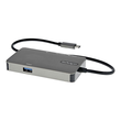 StarTech.com USB-C Multiport Adapter - USB-C auf 4K 30Hz HDMI oder 1080p VGA - USB Typ-C Mini Dock m Produktbild Additional View 3 S