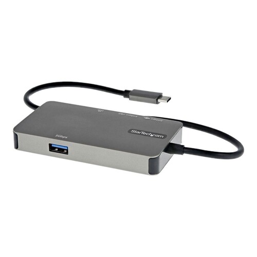 StarTech.com USB-C Multiport Adapter - USB-C auf 4K 30Hz HDMI oder 1080p VGA - USB Typ-C Mini Dock m Produktbild Additional View 3 L