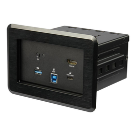 StarTech.com Dockingstation für Konferenzräume - Universelles Laptop Dock - 4K HDMI, 60W PD, USB Hub Produktbild