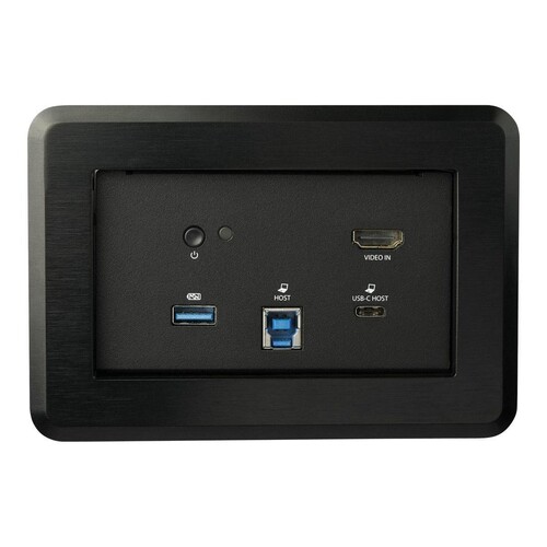 StarTech.com Dockingstation für Konferenzräume - Universelles Laptop Dock - 4K HDMI, 60W PD, USB Hub Produktbild Additional View 2 L
