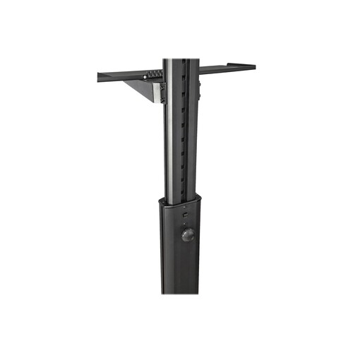 StarTech.com Computertisch mit Rollen und Monitorhalterung, CPU/PC-Halter, Tastaturablage - Ergonomi Produktbild Additional View 1 L