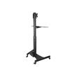 StarTech.com Computertisch mit Rollen und Monitorhalterung, CPU/PC-Halter, Tastaturablage - Ergonomi Produktbild Additional View 4 S