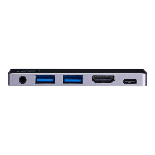 ATEN UH3238 Travel Dock - Dockingstation - USB-C 3.2 Gen 1 / Thunderbolt 3 Produktbild Additional View 4 L