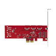 StarTech.com PCIe SATA Controller Karte - 10 Port SATA 3 Erweiterungskarte/Kontroller - 6Gbit/s - Produktbild Additional View 3 S