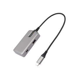 StarTech.com USB-C Multiport Adapter - USB-C auf 4K 60Hz HDMI 2.0, 100W PD Pass-through - 3-Port 10G Produktbild