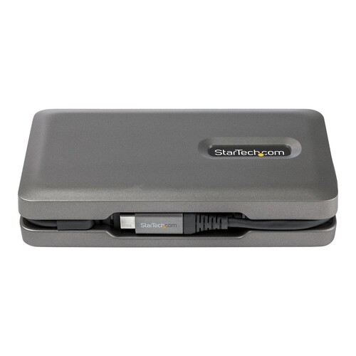 StarTech.com USB C Multiport Adapter - USB C auf 4K 60Hz HDMI 2.0 Dockingstation/Reiseadapter - 2-Po Produktbild Additional View 3 L