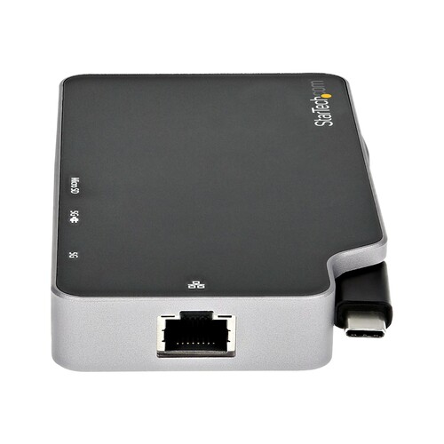 StarTech.com USB-C Multiport Adapter - USB-C auf 4K HDMI oder VGA mit 100W Power Delivery Pass-Throu Produktbild Additional View 2 L