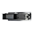 StarTech.com Tischanschlussfeld mit A/V- und Power-Modulen und Kabelmanagement Produktbild Additional View 2 S