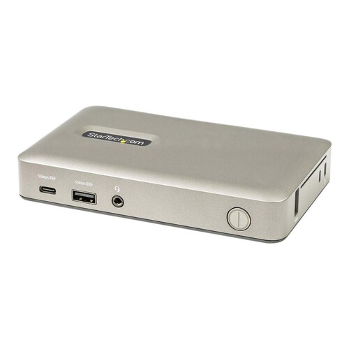 StarTech.com USB C Dock, USB-C to DisplayPort 4K 30Hz or VGA, Mini USB-C Laptop Docking Station with Produktbild