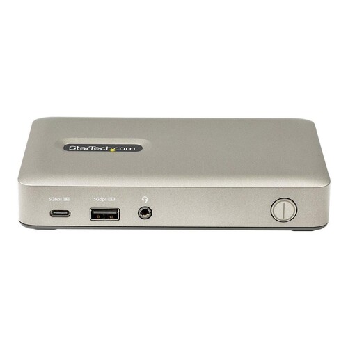 StarTech.com USB C Dock, USB-C to DisplayPort 4K 30Hz or VGA, Mini USB-C Laptop Docking Station with Produktbild Additional View 4 L