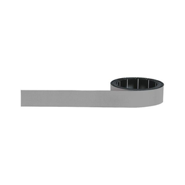 Magnetband 1m x 15mm grau beschriftbar Magnetoplan 1261501 Produktbild