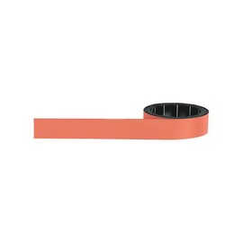 Magnetband 1m x 15mm orange beschriftbar Magnetoplan 1261544 Produktbild