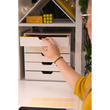Schubladenbox Varicolor Mix 7 Schübe 292x356x280mm grau Durable 7627-27 Produktbild Default S