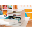 Schubladenbox Varicolor Mix 7 Schübe 292x356x280mm grau Durable 7627-27 Produktbild Back View S