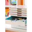 Schubladenbox Varicolor Mix 7 Schübe 292x356x280mm grau Durable 7627-27 Produktbild Additional View 5 S