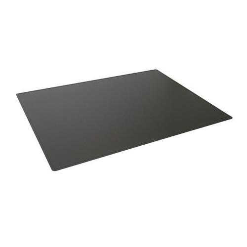 Schreibunterlage mit Dekorrille 50x65cm schwarz PP Durable 7133-01 Produktbild Front View L
