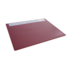 Schreibunterlage mit Jahreskalender und Klarsichtauflage 50x65cm rot PP Durable 7223-03 Produktbild