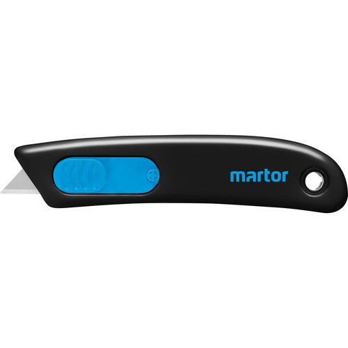 Safety Cutter Secunorm Smartcut Stahlklinge /Trapezform Martor 110000.02 Produktbild Front View L