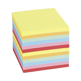 Zetteleinlagen 9x9cm 700Blatt 6-farbig Papier BestStandard Produktbild