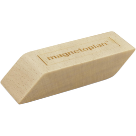 Holz-Magnet Design rechteckig 6x2x1,3cm Birkenholz Neodym Magnetoplan 1665249 (PACK=4 STÜCK) Produktbild