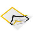Informationsrahmen DURAFRAME A4 gelb/transparent selbstklebend Durable 4872-04 (PACK=2 STÜCK) Produktbild Additional View 1 S